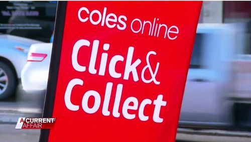 Coles Online Click and Collect is available to customers seven days a week. (ACA)