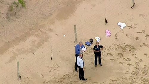 A local woman walking her dog discovered the remains in Anglesea. (9NEWS)