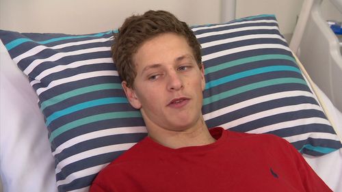 Teenage rugby league player Ollie Bierhoff, 18, lost movement from his neck to his legs after a spinal injury he suffered during training.