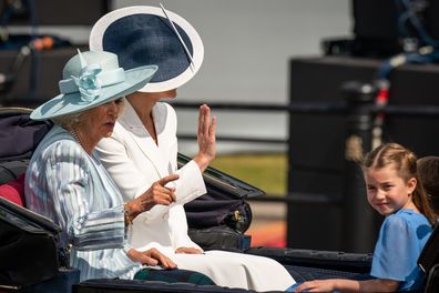 Charlotte Trooping the Colour