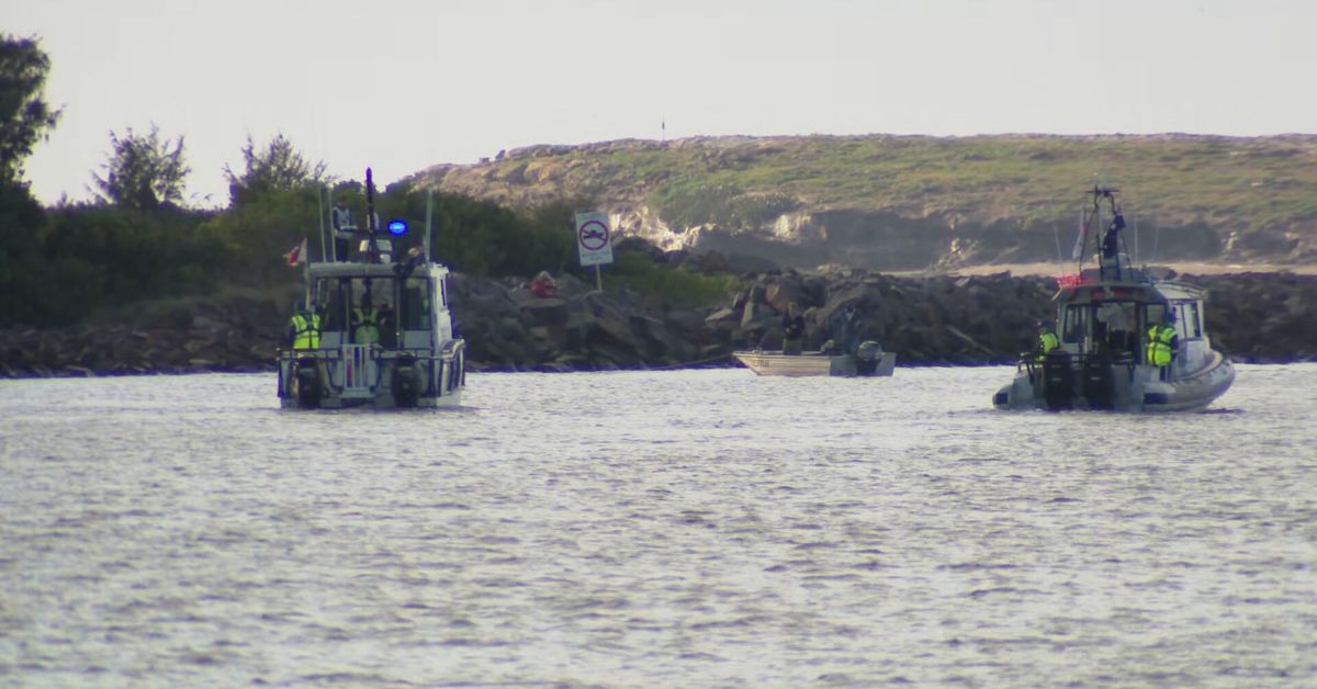 Desperate search underway for missing man after boat capsize