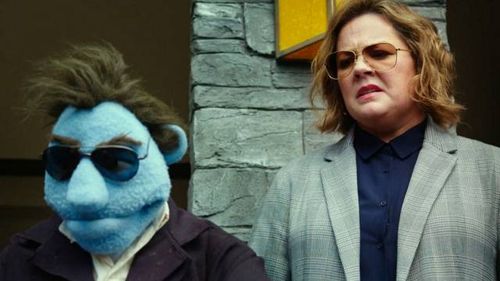The promoter of The Happytime Murders is being sued by the makers of Sesame Street. (STX Films)