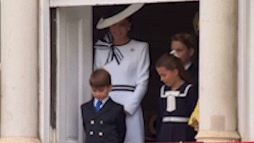 Prince Louis Trooping the Colour