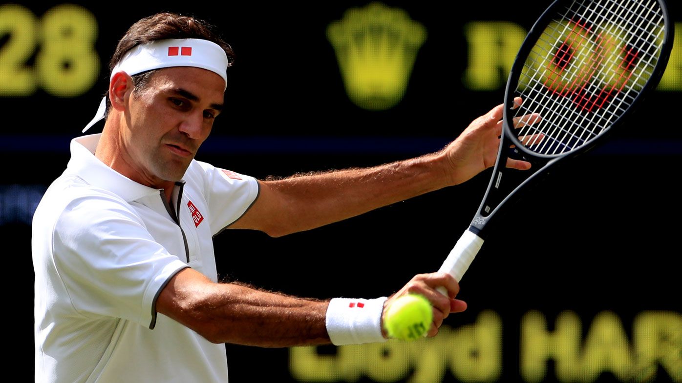 Roger Federer survives first-set wobble to win opening Wimbledon match