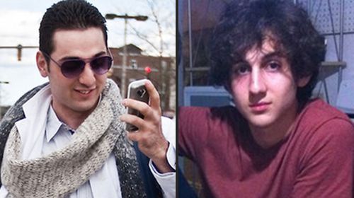 Boston Marathon bombing suspects Tamerlan and Dzhokhar Tsarnaev.