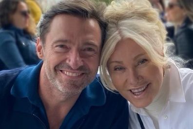 Hugh Jackman and wife Deborra-Lee Furness.