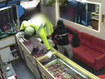 A business owner is in intensive care after his head was smashed in during a violent robbery in Queensland.﻿