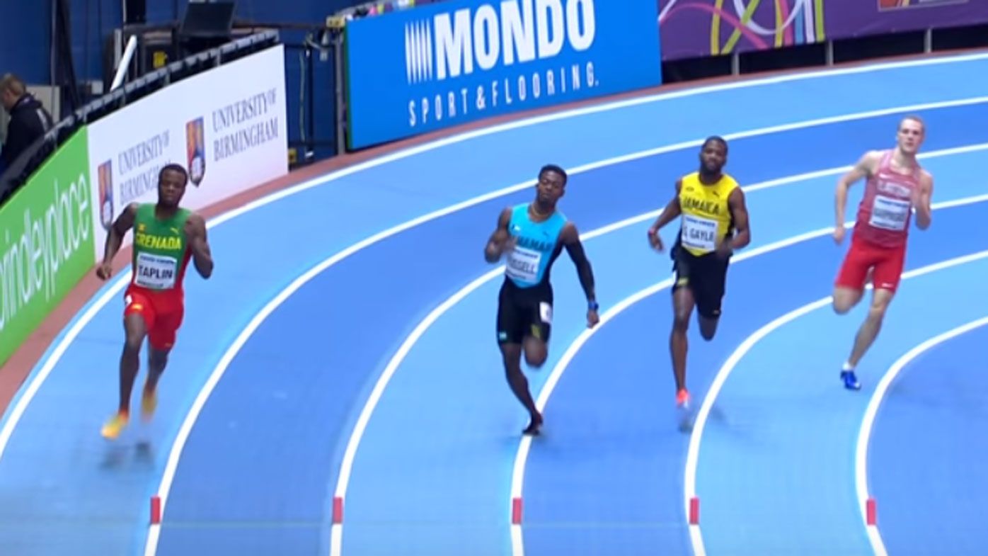 Every single runner in this 400m race was just disqualified Every single runner in this 400m race was just disqualified