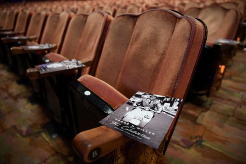 A memorial was held for Harry M. Miller at Sydney's Capitol Theatre today. Picture: AAP