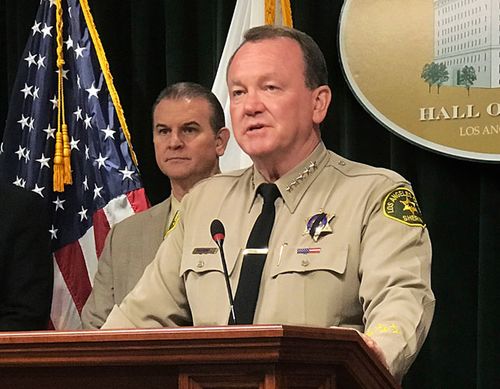 Los Angeles County Sheriff Jim McDonnell talks to reporters about the case of a 10-year-old Anthony Avalos who died after suffering head injuries. (Photo: AP).