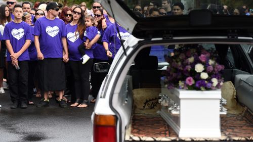 Mourners meet on Gold Coast to farewell Tiahleigh Palmer
