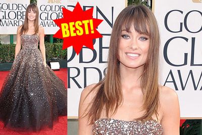 Olivia Wilde was all sparkles and old-style glamour in 2011.