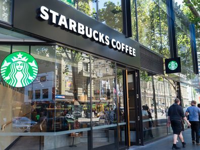 Starbucks Coffee is an American multinational coffee shop chain.