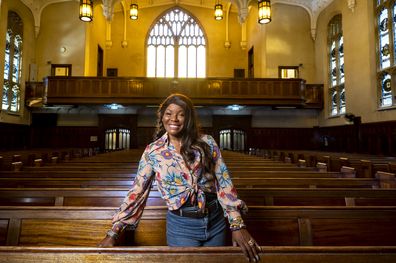 Marcia Hines prepares to perform gospel music live for the first time during Vivid Sydney festival.