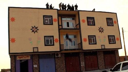 ISIL throws man off roof to his death for being 'gay'