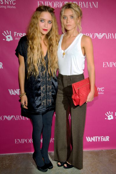 Mary Kate and Ashley Olsen at NYC's 7th Annual Art + Photography Auction Benefit  in New York City, May, 2006&nbsp;