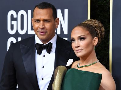 Alex Rodriguez and Jennifer Lopez