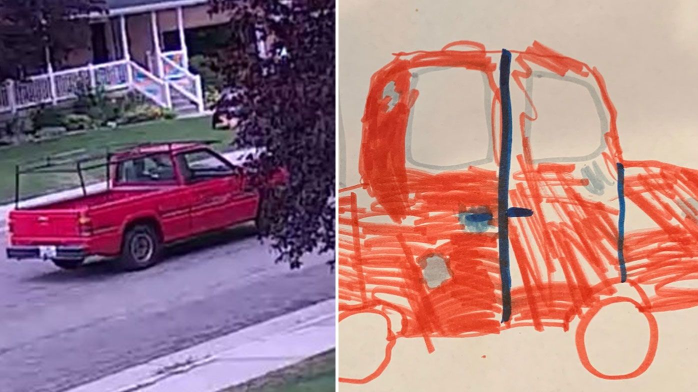 Little girl’s drawing of suspicious car helps police in investigation ...