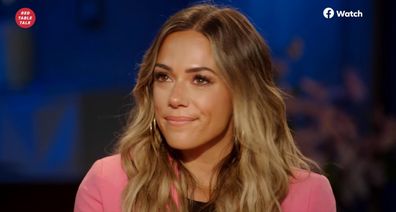 Actress and singer Jana Kramer appears on Red Table Talk.
