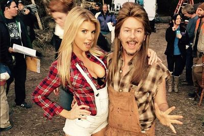 Her name might be new to us, but Charlotte's already scored a role on <I>Joe Dirt 2</I> alongside David Spade. <br/><br/>And he looks totally disappointed, right FIXers?