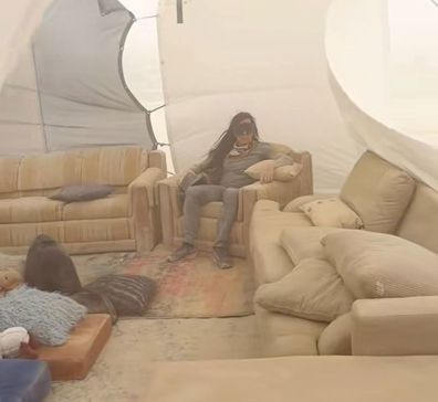 Burning Man 2025 dust storm