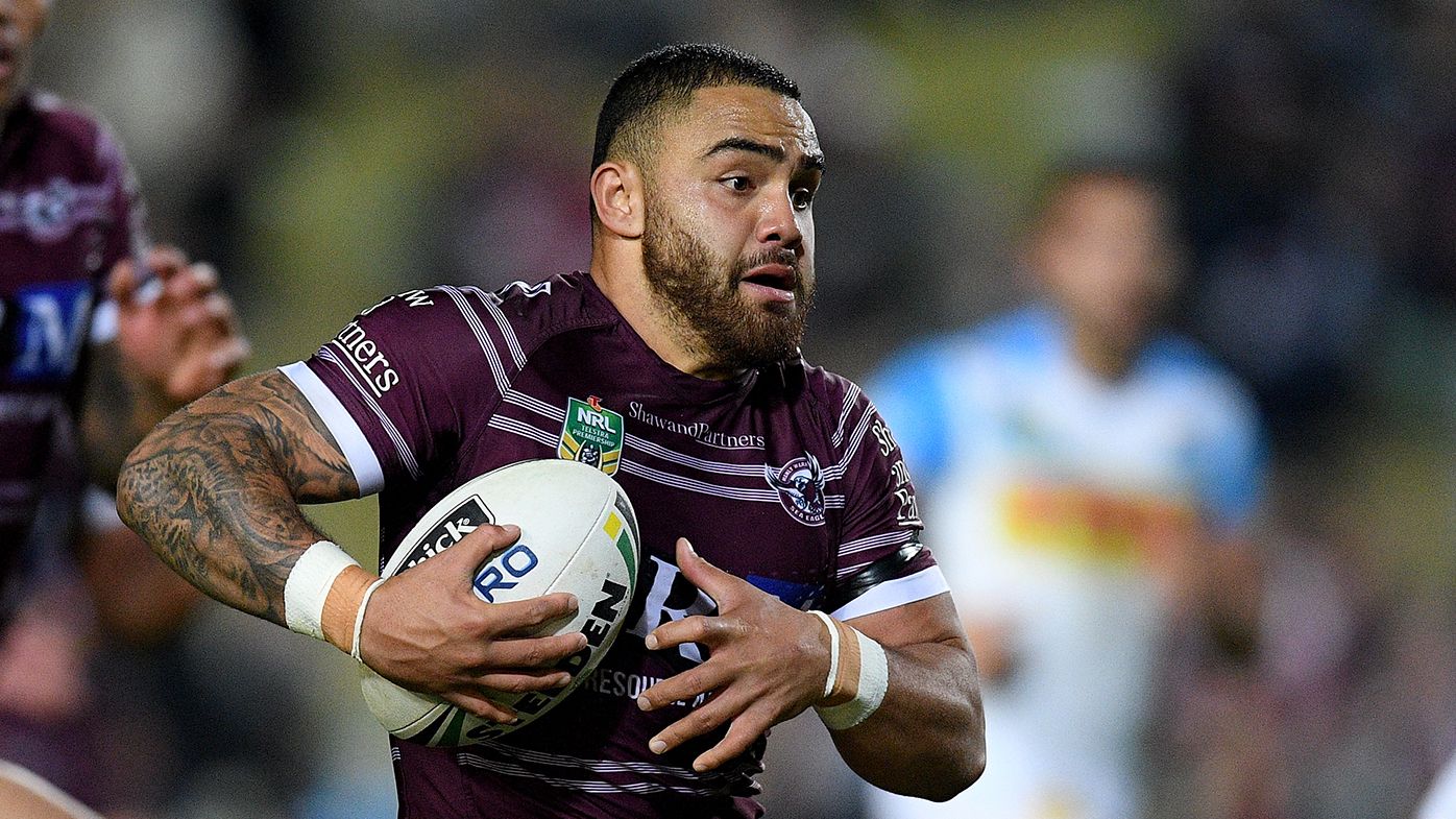 Dylan Walker is a star player for the Manly-Warringah Sea Eagles.