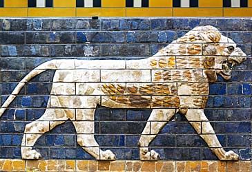 The ruins of ancient Mesopotamia's capital, Babylon, are closest to which modern capital city?