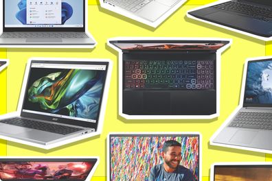 9PR: Złożony obraz laptopów na sprzedaż