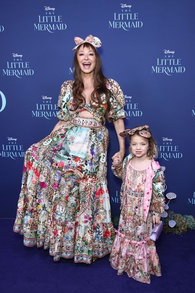 Mia Healey attends the Australian premiere of The Little Mermaid