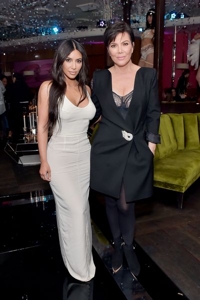 Kim Kardashian West and Kris Jenner at a Lorraine Schwartz launch in West Hollywood in March, 2018