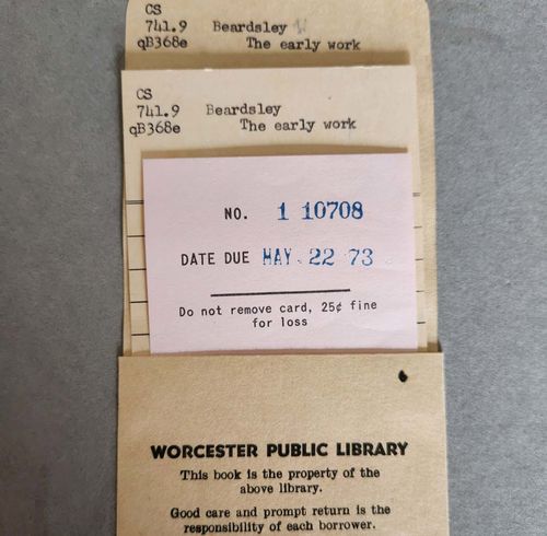 Overdue library restored - 51 years later