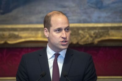 The Duke of Cambridge, as President of United for Wildlife, makes a speech during the meeting of the United for Wildlife Taskforces at St James's Palace, London. 