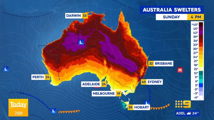 Weather Forecast Australia Heatwave Continues As Records Set To Be Broken