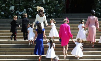 Princess Charlotte at the Royal Wedding