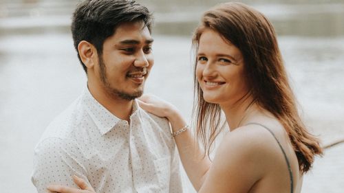 The couple hope to get married in Australia when Mr Gonzales' visa is approved.