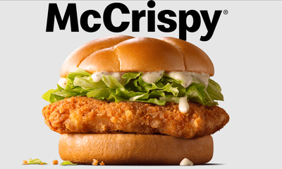 McCrispy burger finally coming to Macca's
