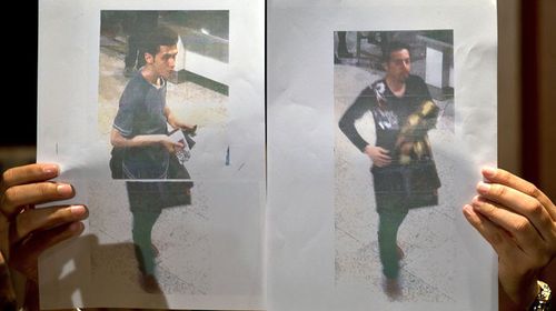 Photos of Iranian passengers released