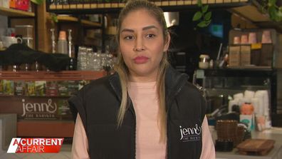 Cafe owner Jenn Ramos.