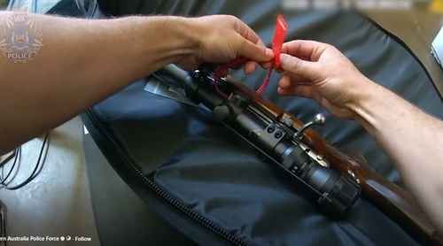 Police seize guns in raid targeting 'sovereign citizens'