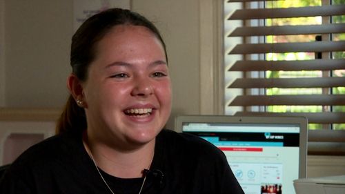 "It's pretty exciting," the 15-year-old from Townsville said. (9NEWS)