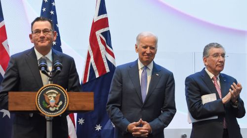 Biden praises US, Australian optimism