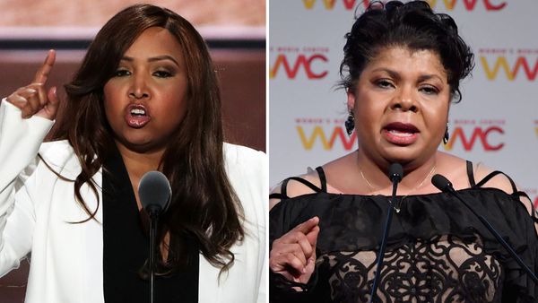 Lynne Patton and April Ryan