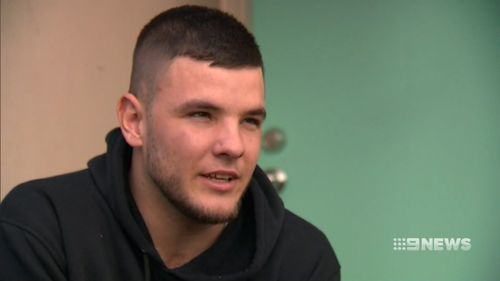 A relieved Craig Wilson, 22, spoke to 9NEWS today. 