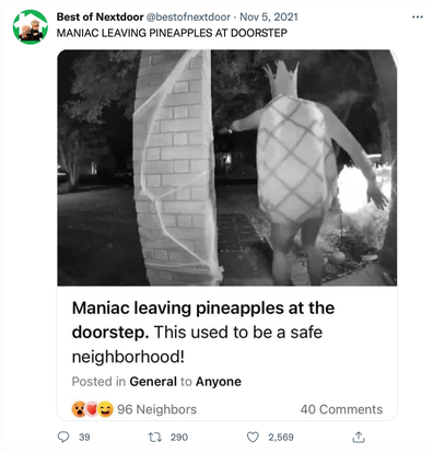 best of nextdoor twitter account shares hilarious neighbourhood drama from bad neighbours