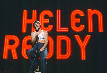 Which song was the first of Helen Reddy's three US No.1 singles?