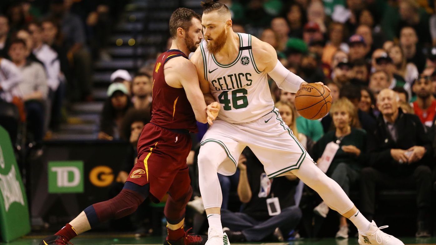 Aron Baynes' Boston Celtics thrash Cleveland Cavaliers in NBA Eastern Conference final opener