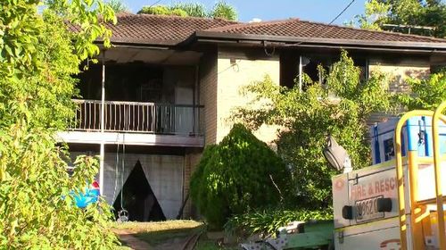 A woman aged in her 60s and her son aged in his 20s lived in the home. It is not known if they were the victims of the fire. (9NEWS)