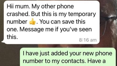 Scam WhatsApp