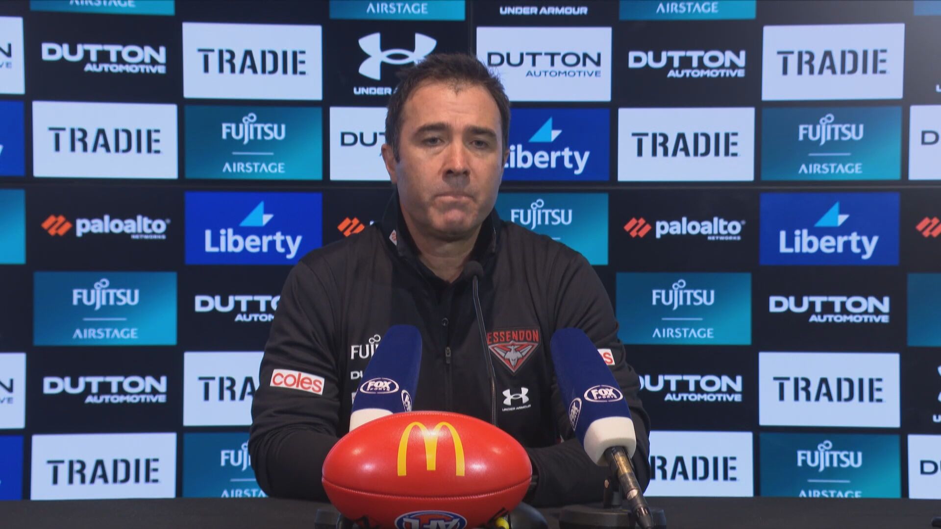 'Really disappointed': Brad Scott slams Essendon star over 'disrespectful' podcast comments