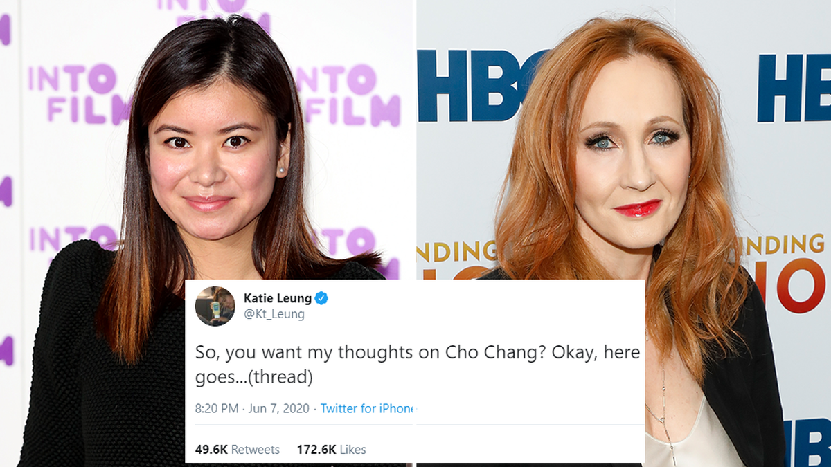 Harry Potter star Katie Leung responds after J.K. Rowling is accused of  transphobia - 9Celebrity